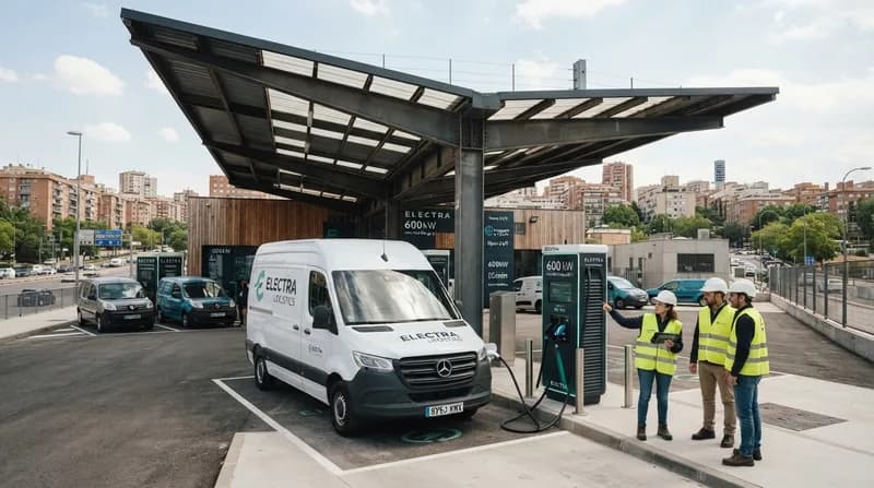 Electra Unveils Europe’s Most Powerful Urban Charging Hub in Madrid