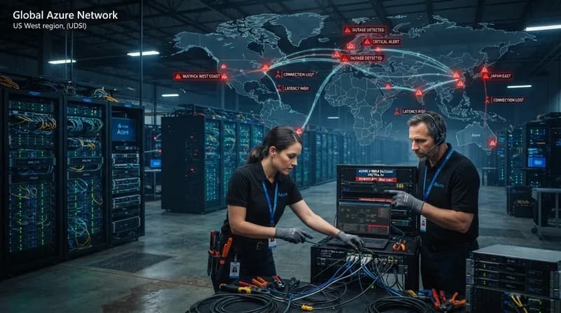 Microsoft Azure Outage Disrupts Hybrid Cloud Operations Globally