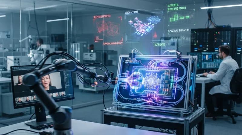 Inovație la UCLA: Procesor bazat pe lumină care detectează deepfake-uri cu o acuratețe de 98%