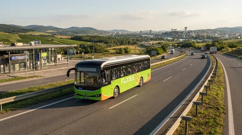 FlixBus electrifică ruta Viena-Bratislava cu o flotă completă