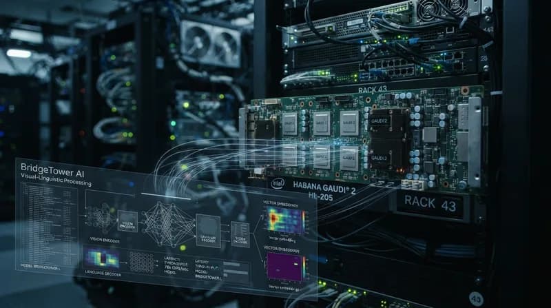 Optimizing Vision-Language Intelligence: BridgeTower Hits Habana Gaudi2