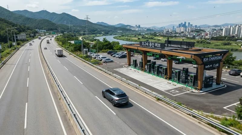 Water accelerează călătoriile cu mașini electrice în Coreea de Sud printr-o rețea de stații de 400 kW pe autostradă