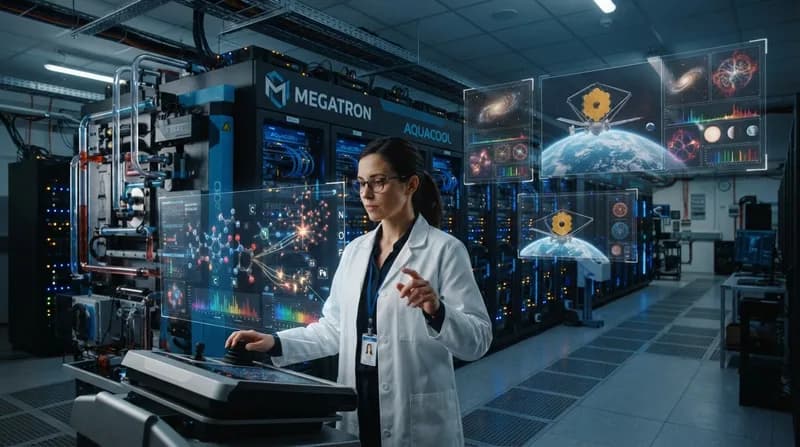 Supercomputer Simulation 'MEGATRON' Recreates the Dawn of Cosmic Chemistry