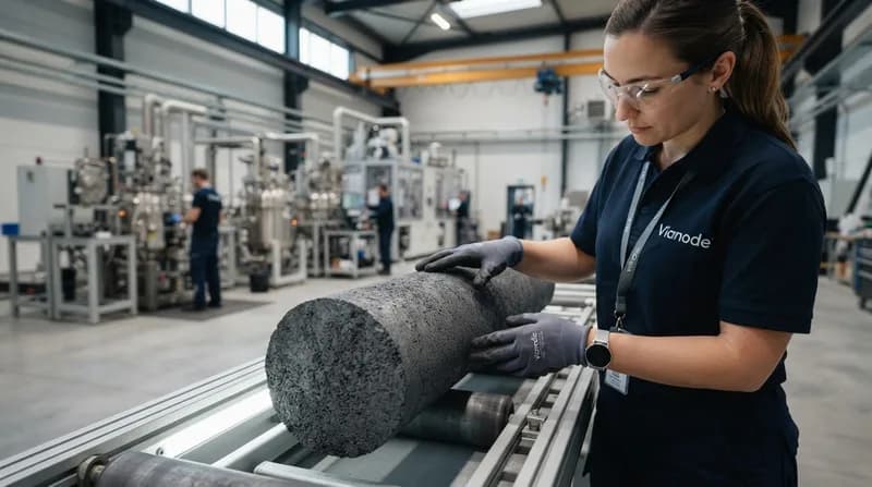 Producătorul de materiale pentru baterii Vianode vizează un parteneriat strategic sau vânzarea integrală