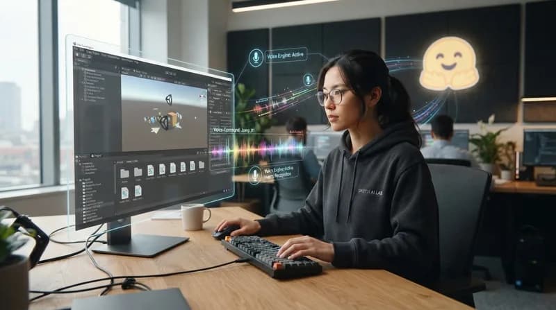 Bridging Voice and Play: Bringing Hugging Face Speech Recognition into Unity