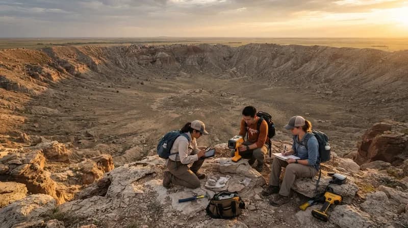 Geologic Reset: Oklahoma’s Ames Crater Dated 100 Million Years Younger