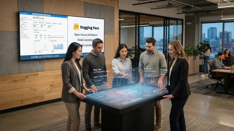 Hugging Face și Microsoft simplifică implementarea modelelor AI prin integrarea în Azure