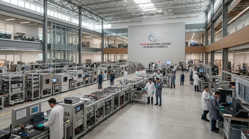 Toyota își consolidează strategia de electrificare în America de Nord printr-un nou centru de baterii în Michigan