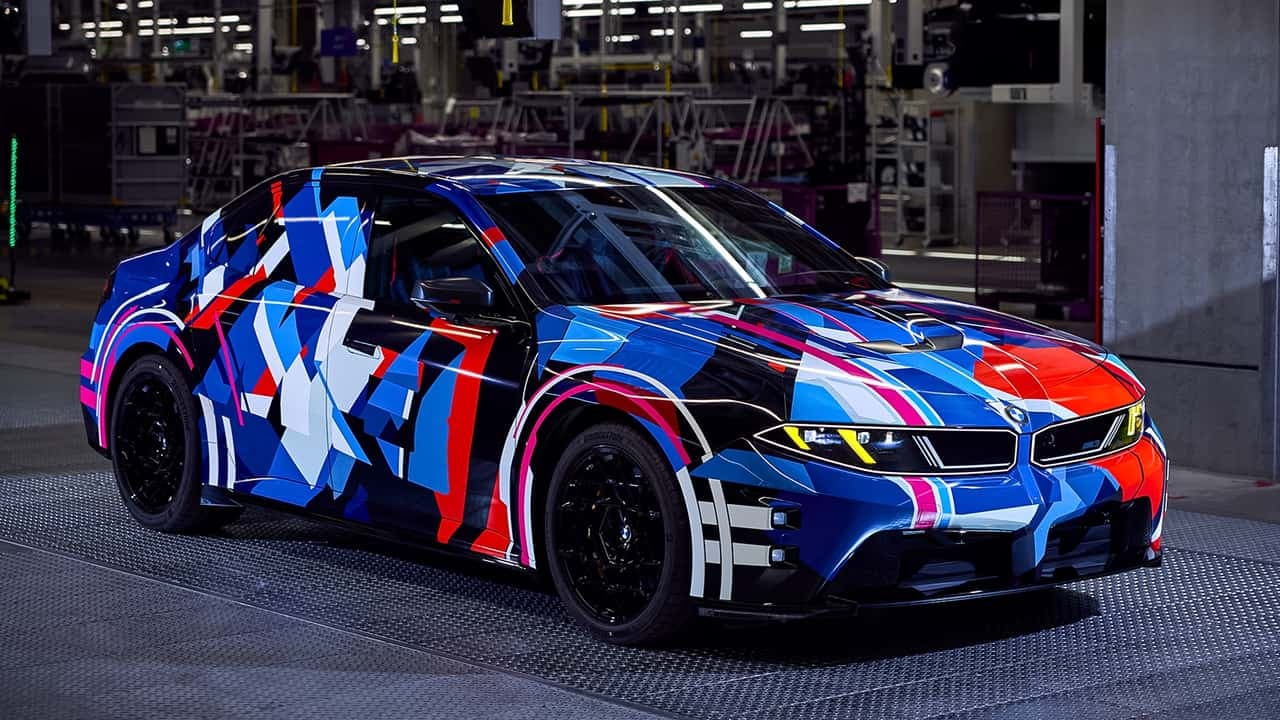 BMW ridică cortina de pe viitorul M3 electric de înaltă performanță
