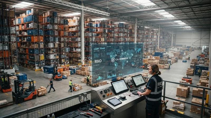 C.H. Robinson Makes Massive $5.8B Bet on AI-Driven Logistics with RXO Acquisition