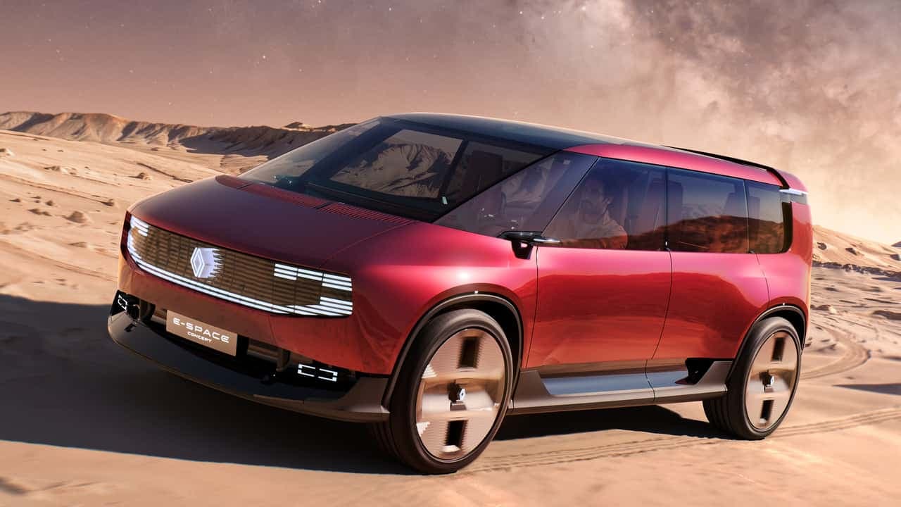 Renault Revives The Classic Minivan as a Futuristic Electric Concept