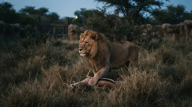 Revenirea la instincte: cum hrănirea cu carcase transformă comportamentul leilor în grădinile zoologice