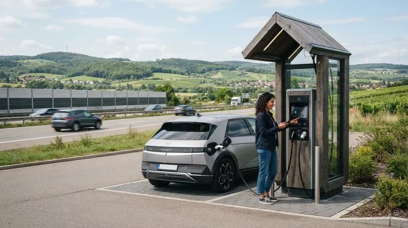 Terminalele „Birdhouse” de la Ionity simplifică plățile pentru vehiculele electrice