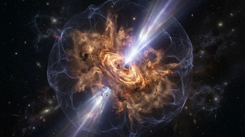 Einstein Probe a descoperit o „strălucire” ascunsă în urma coliziunilor dintre stele neutronice