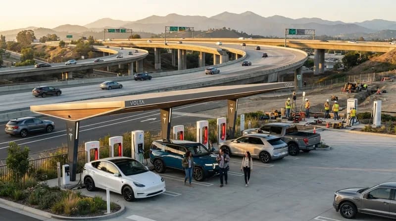 California Supercharges EV Growth with $28 Million Fast-Charging Initiative