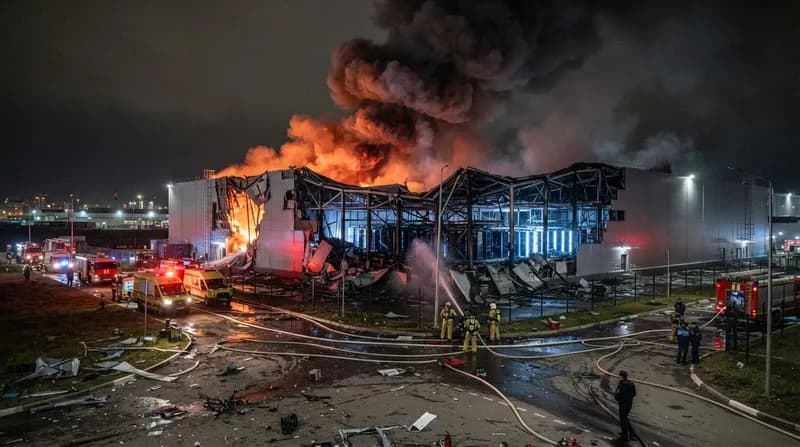 Infrastructura de date, vizată: un centru Yandex Cloud distrus într-un atac cu drone