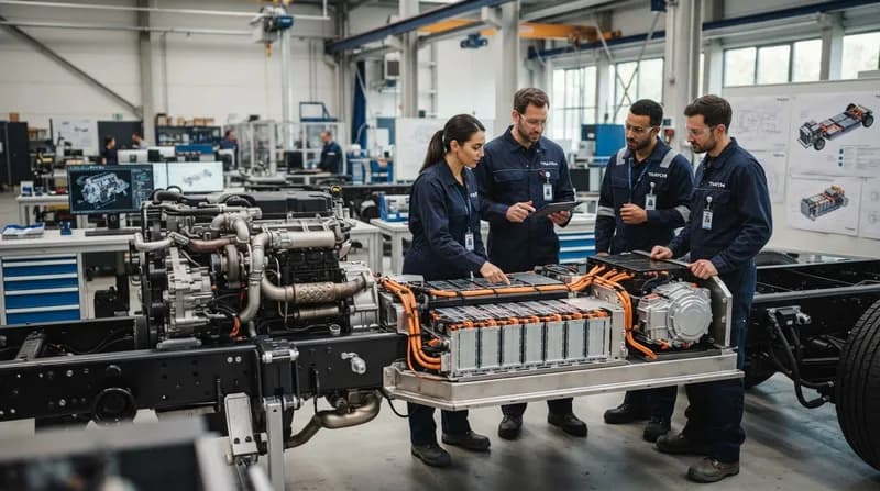 Traton Group Pivots: R&D Chief Confirms Move Toward LFP Battery Technology