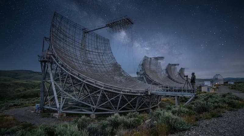 Cosmic Breakthrough: CHIME Telescope Unlocks 9-Billion-Year-Old Hydrogen Signal