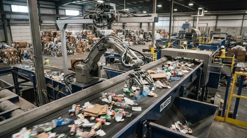 Danu Robotics vizează piața de reciclare de 20 de miliarde de dolari cu sistemul H.E.R.O.