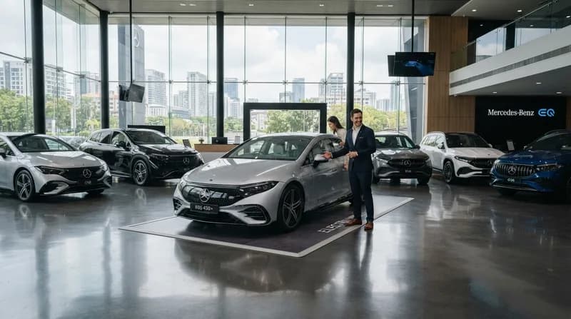 Mercedes-Benz Hits Milestone: One in Six New Passenger Cars Now Fully Electric