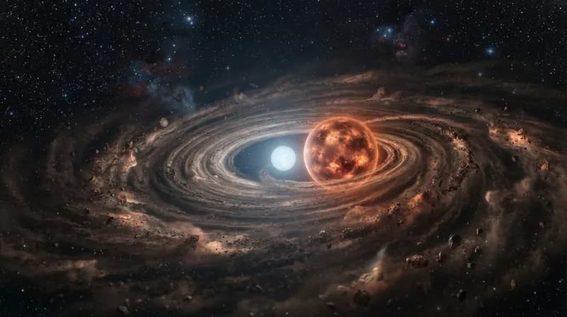 Renaștere cosmică: A descoperit Hubble o planetă născută dintr-o stea moartă?