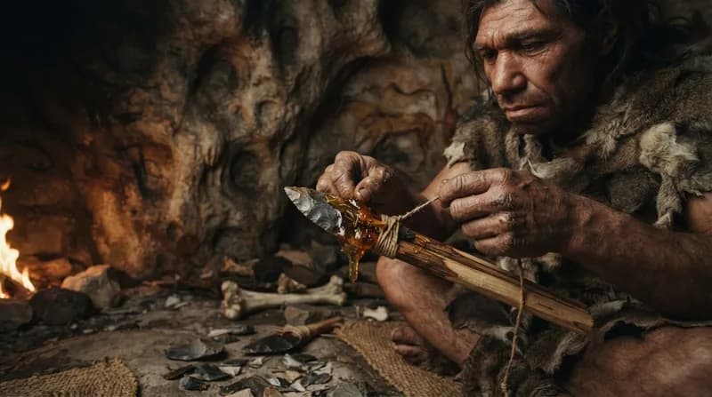 Adeziv cu proprietăți curative: au folosit neanderthalienii smoala de mesteacăn ca antibiotic preistoric?