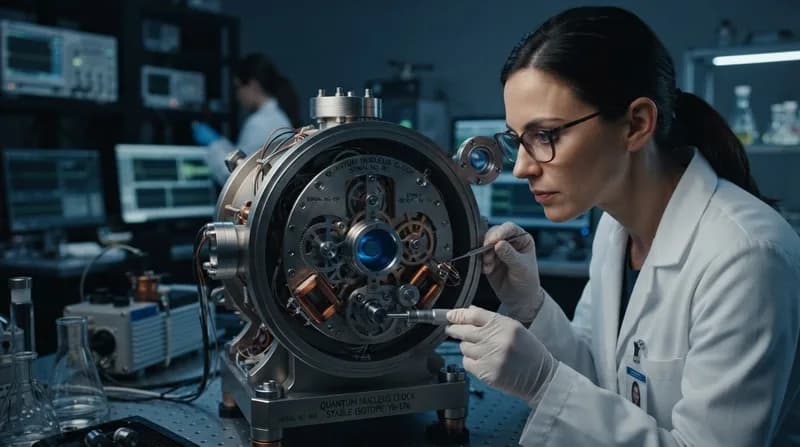 Dincolo de atom: Oamenii de știință au creat primul ceas nuclear cu auto-stabilizare