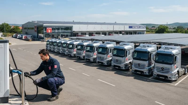 Swiss Retailer OTTO’S Commits to Total Fleet Electrification with Mercedes-Benz eActros 600