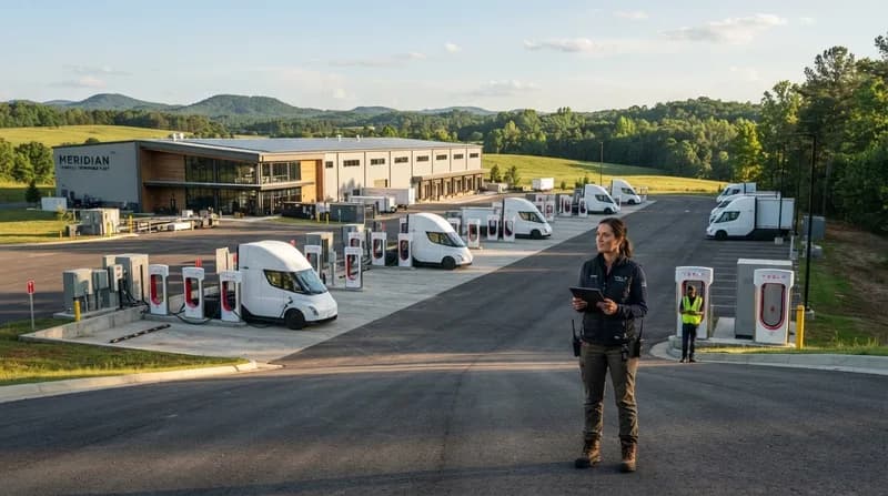 Tesla and Pilot Launch Heavy-Duty Megacharger Network for Semi Trucks