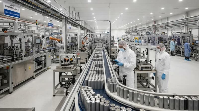 ACC atinge o bornă importantă: cinci milioane de celule de baterii produse în Franța