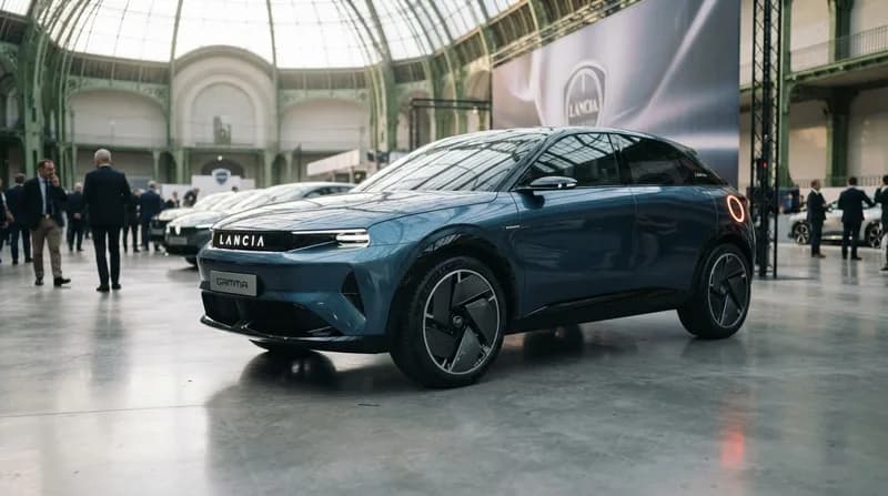 Lancia reinventează nava-amiral: Modelul electric Gamma debutează la Paris