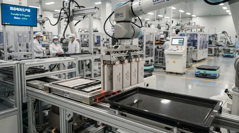 Greater Bay Technology începe producția de serie a celulelor de baterii în stare solidă