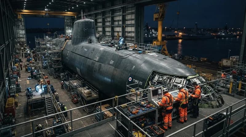 Royal Navy Unveils Plans for Type 93 Autonomous Submarine Fleet