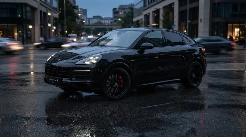 Porsche Escalates the Electric SUV Race with the Cayenne S Coupé