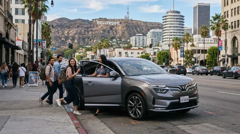 Green SM Brings All-Electric Ride-Hailing to Los Angeles