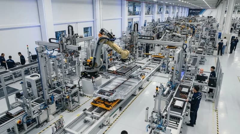 BMW își accelerează ambițiile electrice: producția de baterii de generația a șasea a început în China
