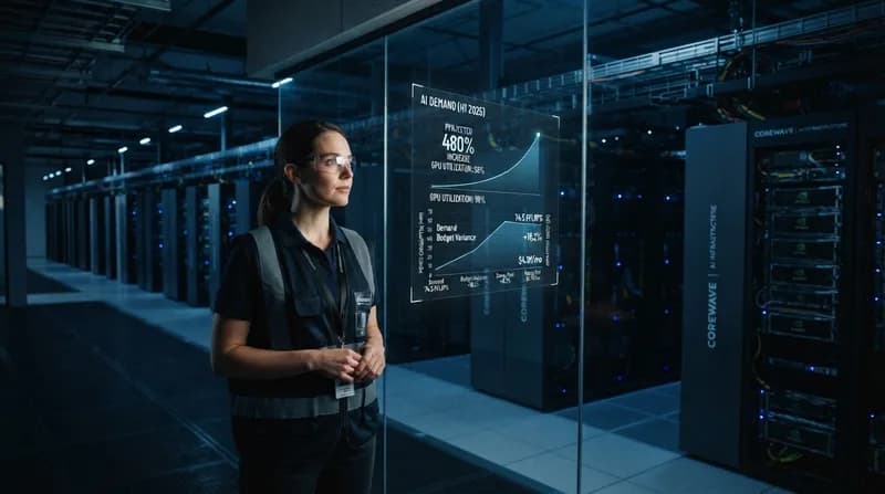 CoreWeave Navigates Turbulent Waters Amid AI Compute Surge
