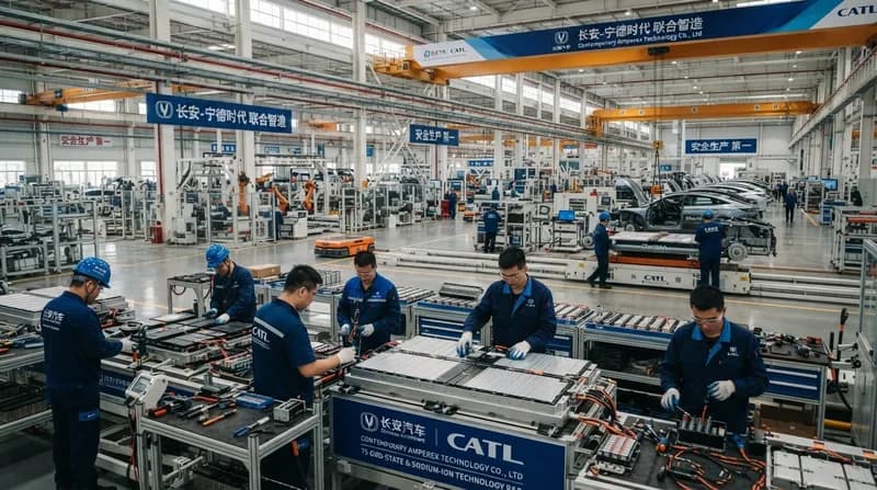 Changan și CATL extind parteneriatul: capacitate de producție de 75 GWh pentru baterii
