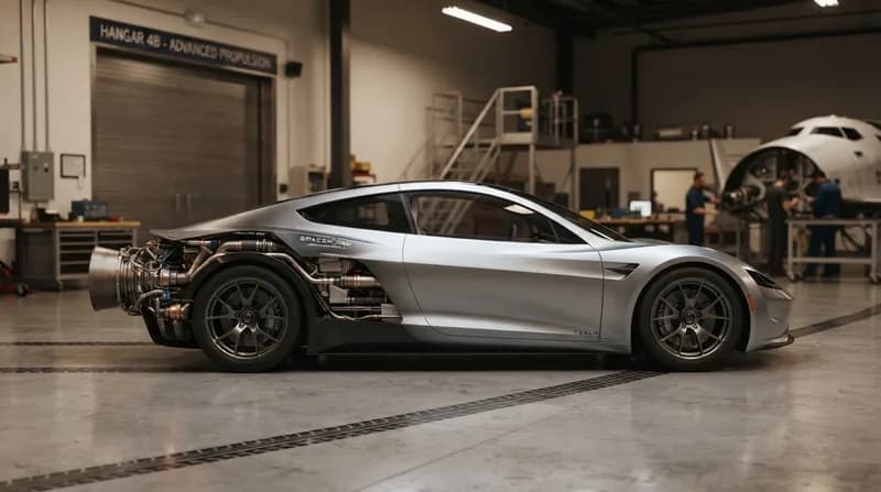 Tesla’s Next-Gen Roadster: Bridging the Gap Between EVs and Aerospace
