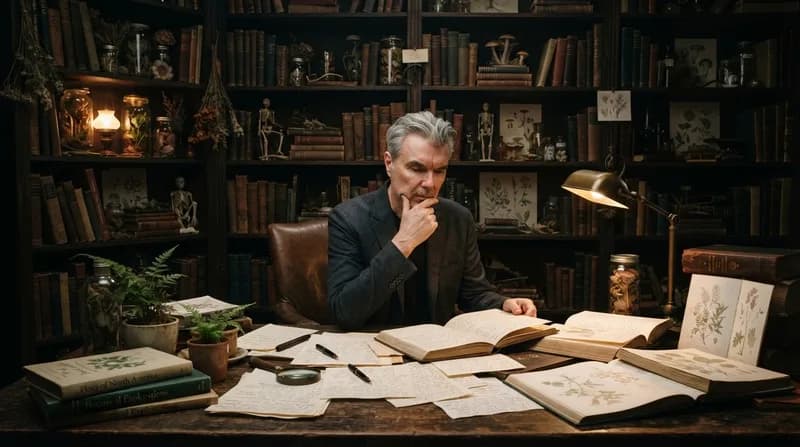 David Byrne explorează știința ideilor „Frumoase din pădurea adormită”