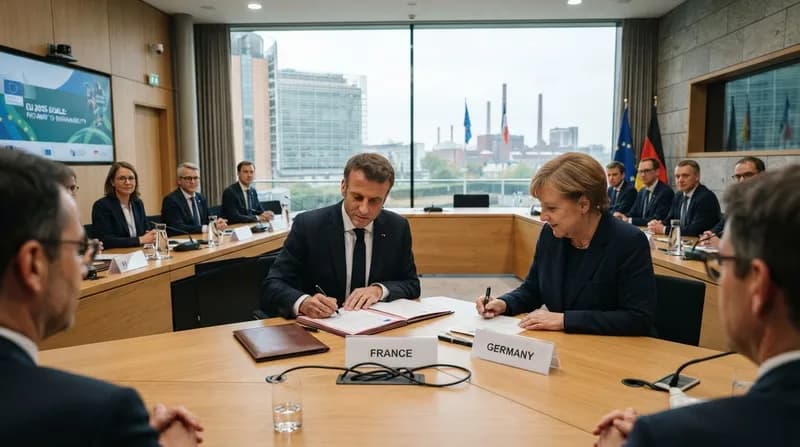 Franța și Germania propun o schimbare majoră a politicii UE privind emisiile auto