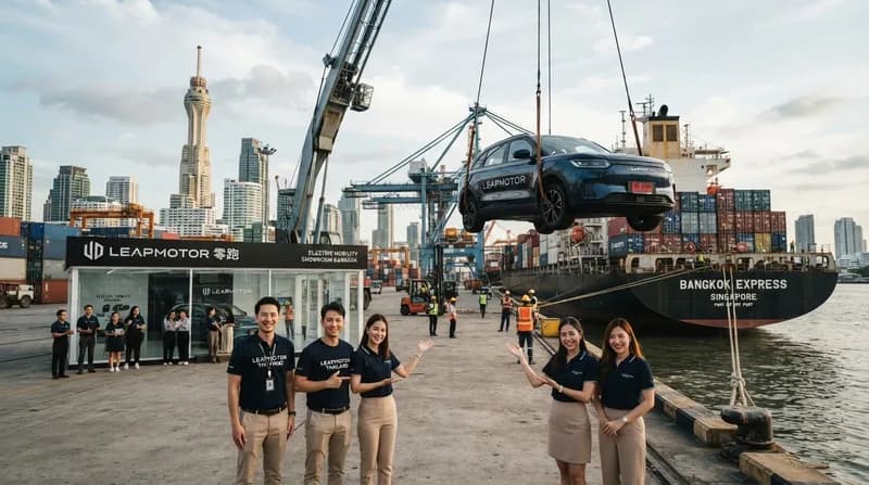 Leapmotor se extinde: tranziția în Thailanda indică ambiții de producție locală