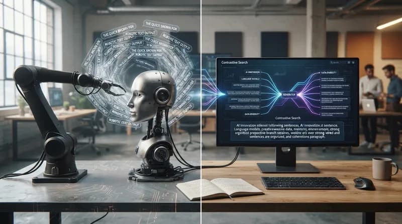 Breaking the Loop: How Contrastive Search Fixes AI Text Generation