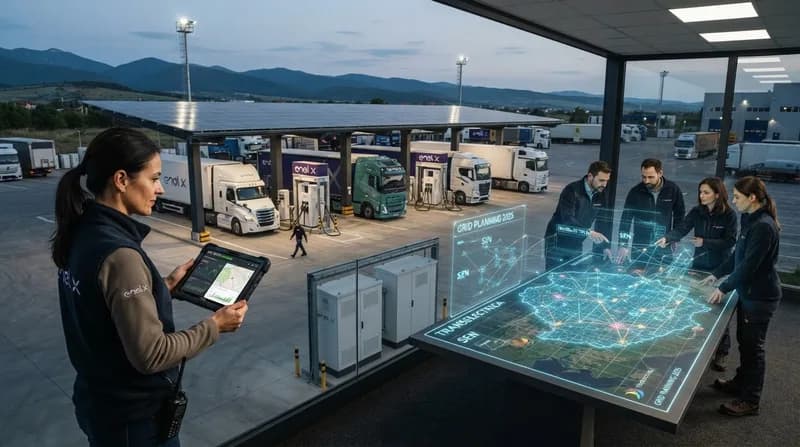 Planul Fraunhofer: De ce încărcarea partajată este cheia profitabilității camioanelor electrice