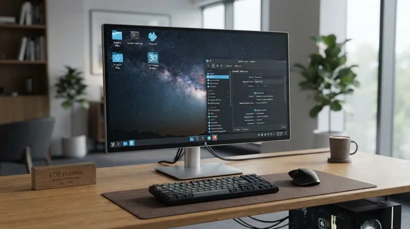 KDE Plasma 6.8 Marks 30 Years With a Bold Move to Wayland-Only