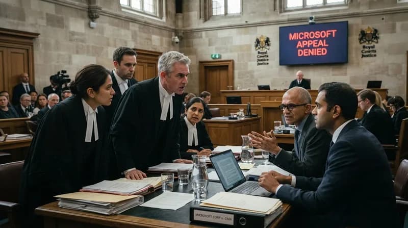 Microsoft pierde o rundă în justiția din UK privind licențele software second-hand