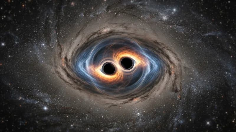 Cosmic Countdown: Astronomers Pinpoint Imminent Supermassive Black Hole Merger