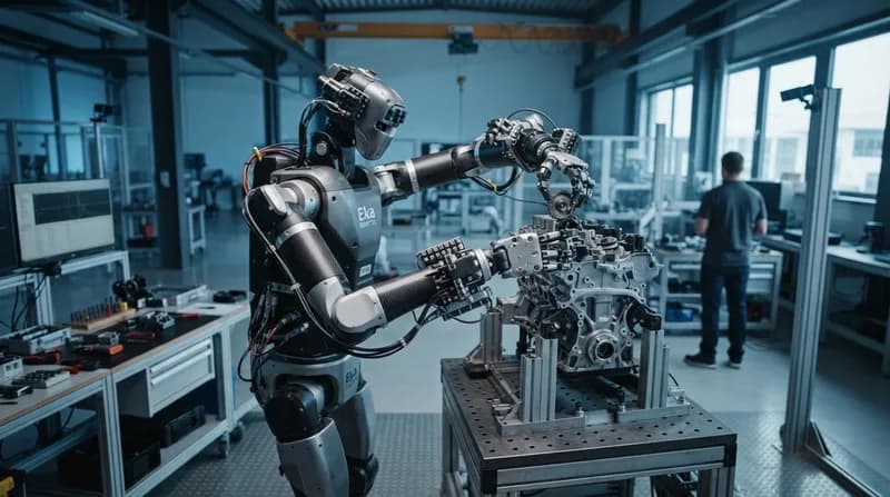 Eka Robotics Secures $1.45B Valuation with Breakthrough 'Vision-Force-Action' Model