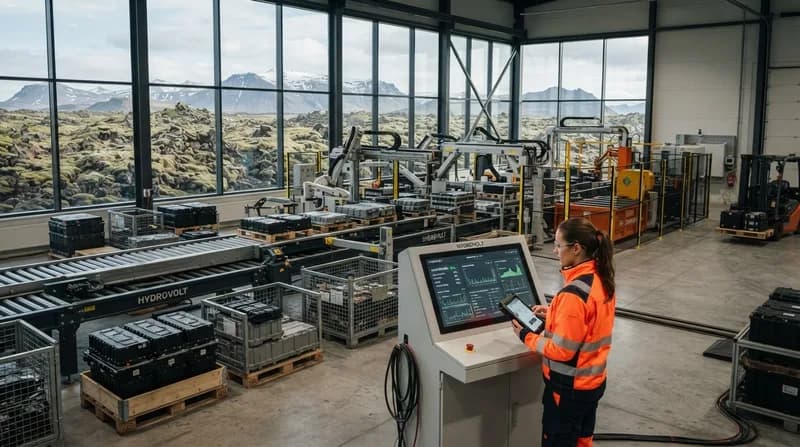 Closing the Loop: Hydrovolt Expands EV Battery Recycling to Iceland